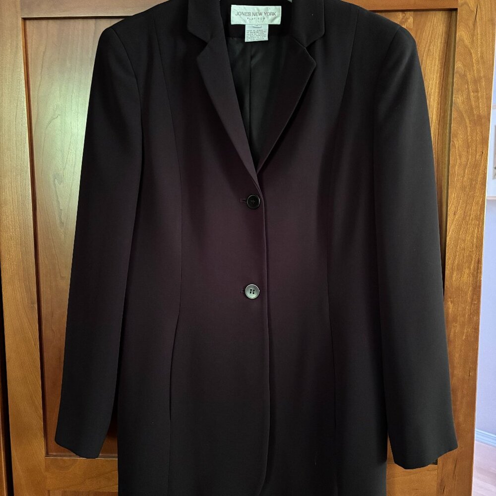 Sleek black blazer